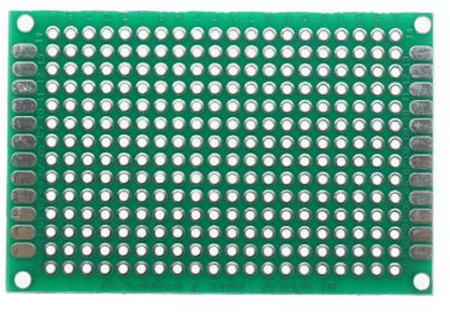 PCB 양면 만능기판 4X6CM 2.54mm, 1개
