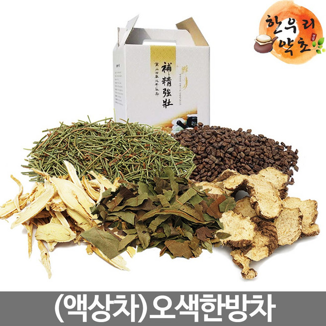 (액상차) 오색한방차 60포 감잎 솔잎 천궁 황기 결명자, (액상차)오색한방차60포1박스, 1개