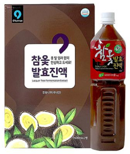 써니신 참옻발효진액 (1500ml x 2병), 2개, 1.5L