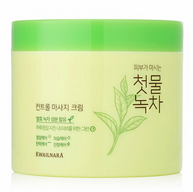 과일나라 첫물녹차 컨트롤 마사지 크림, 300g, 1개