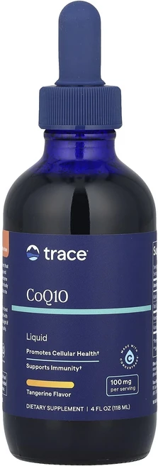 트레이스미네랄스 액상 CoQ10 귤 100mg 118ml, 4개 - 쿠팡