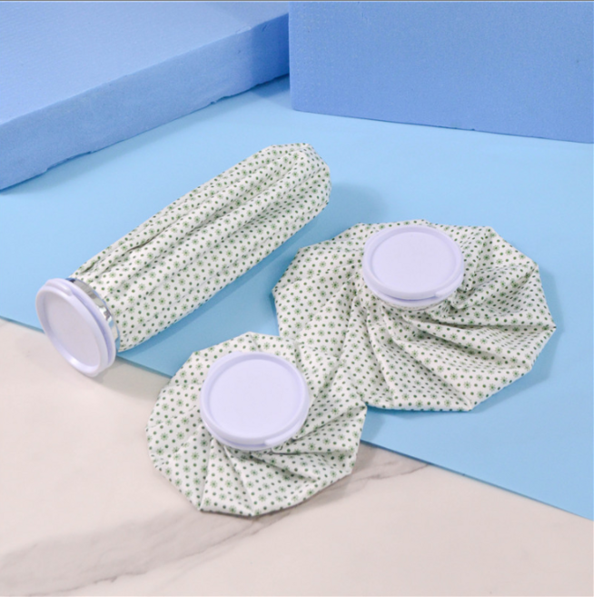 골프 낚시용 야외 얼음주머니 아이스팩 온찜질겸용(2P), 9인치, 화이트스노우