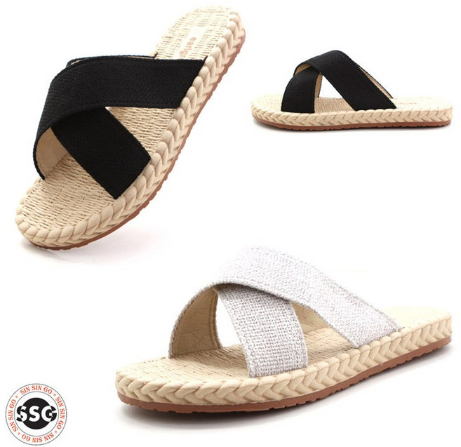 [초경량 논슬립] 안신은듯 가볍고 발볼편한 여자 쿠션감좋은 슬리퍼 SJ 007