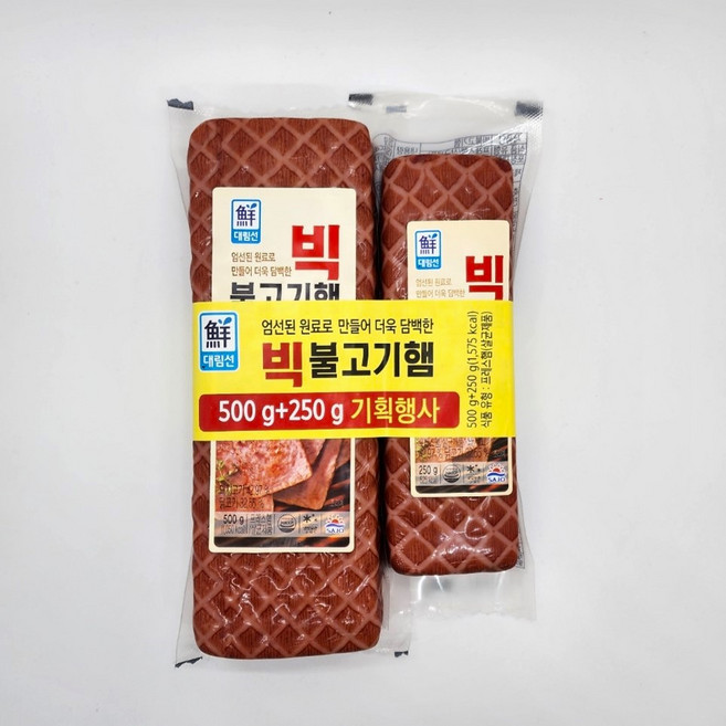 대림 빅불고기햄 500g+250g, 1개, 750g
