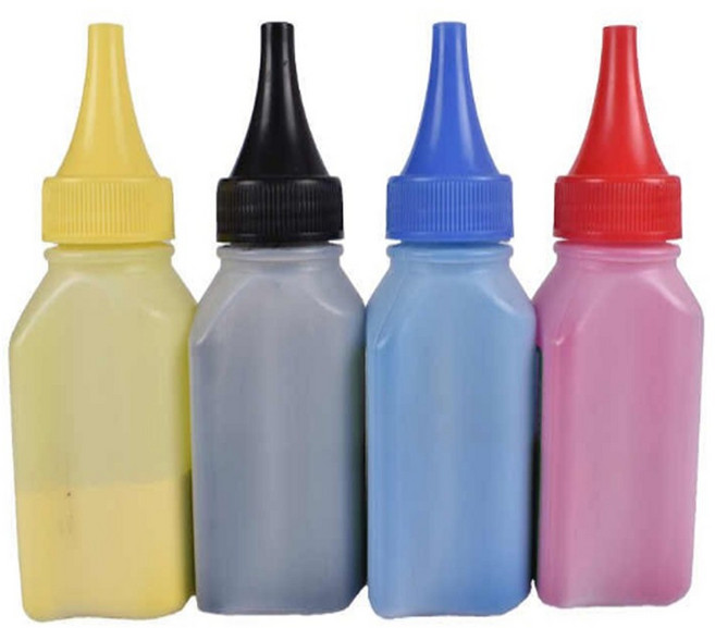 케이에스오피스 교세라 MA2100CFX PA2100CX MA2100CWFX TK5445KK 무한 토너 파우더 토너 리필 파우더 가루 칩, 검정, 1개