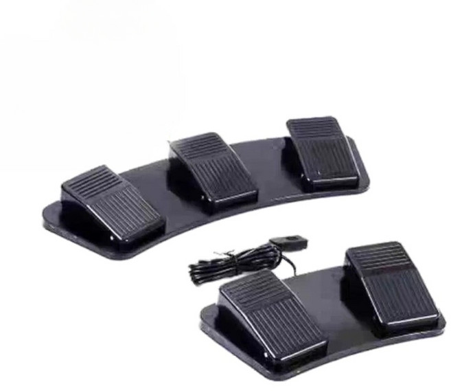 원큐발판 리니지발판 단축키 게이밍 페달 풋 스위치 위치 게임 기타USB액세서리, 페달 두 개