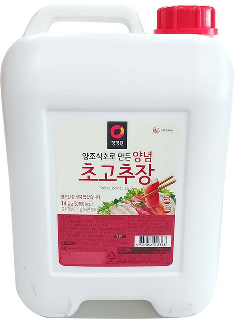 청정원 초고추장, 14kg, 1개
