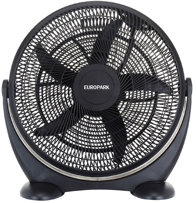 유로파크 14형(35cm) 대형 공업용 업소용 박스형 선풍기, 블랙, RU1426
