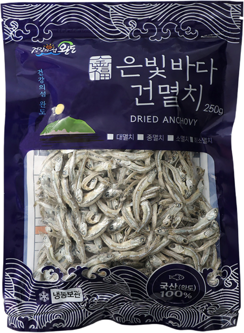 금복식품 은빛바다 중멸치 250g 볶음멸치 꽈리고추볶음용 조림용 고바멸치, 1개