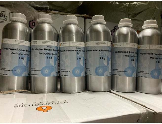 澳洲ND 玫瑰天竺葵精油 1KG 原裝罐 純精油, 1個