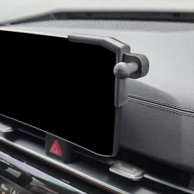 FICS 카니발 KA4 페이스리프트 전용 우측 마운트 차량용 핸드폰 거치대, 마운트 단품, 블랙, SORE02R