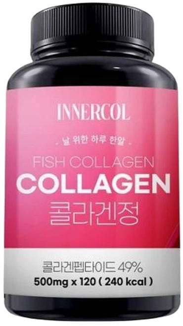 이너콜 콜라겐정 1통(120정) 4개월분, 120정, 1개 - 쿠팡