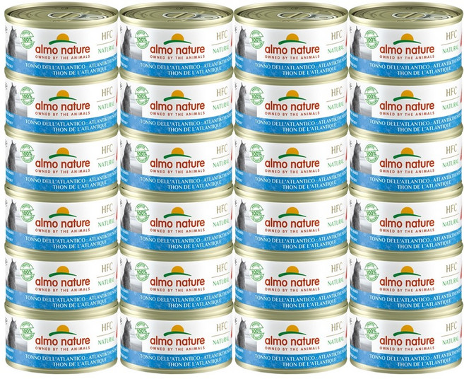 알모네이쳐 고양이 주식캔, 참치, 24개