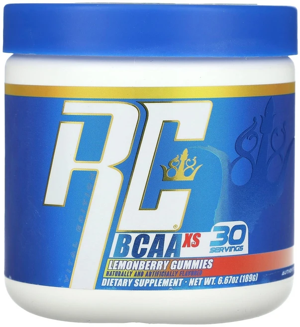 Ronnie Coleman Vital 에디션 BCAAXS 레몬베리 구미젤리 189g(6.67oz), RonnieColemanVital에디션BCAAXS레몬베, 189g, 1개 - 쿠팡
