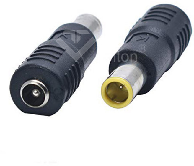 어댑터 전원 변환 젠더 DC잭 플러그 사이즈 규격 변경, SDC0010-7.9mm-5.5mm  내경핀, 1개