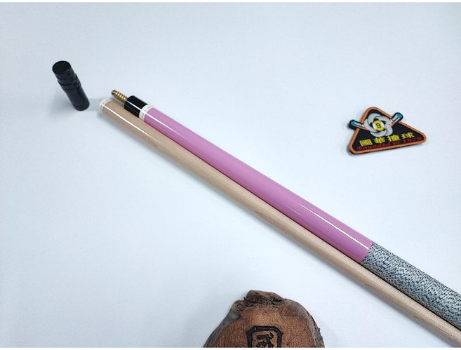 【國華撞球】彩色撞球桿 撞球桌專用 舒適握感 時尚外觀, 1個, 粉紅色
