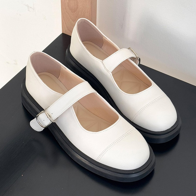 꼼지락 여성 메리제인 발편한 로퍼 단화