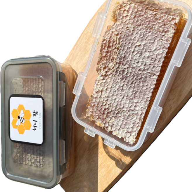 지리산허니팜 벌집꿀 - 1인가구 추천 - (산지직송) 팩 벌꿀집 500g 1개