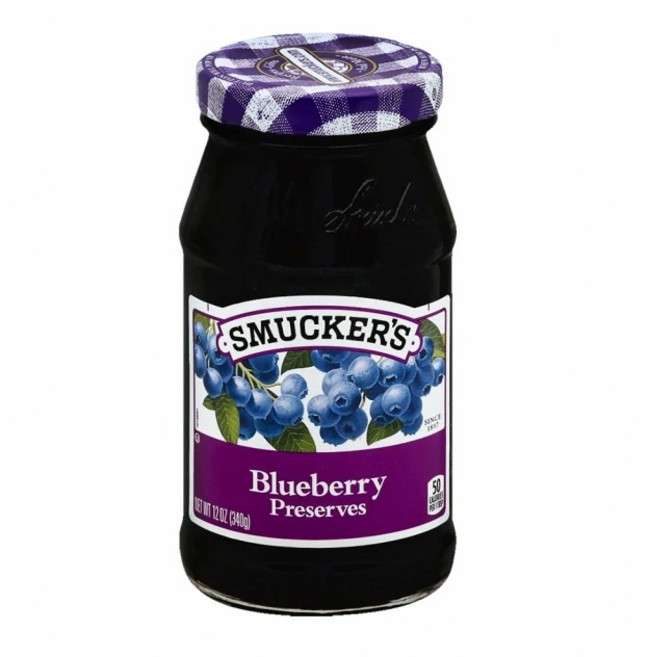 SMUCKER'S 盛美家 草莓果醬 340g, 1個, 藍莓果醬340g
