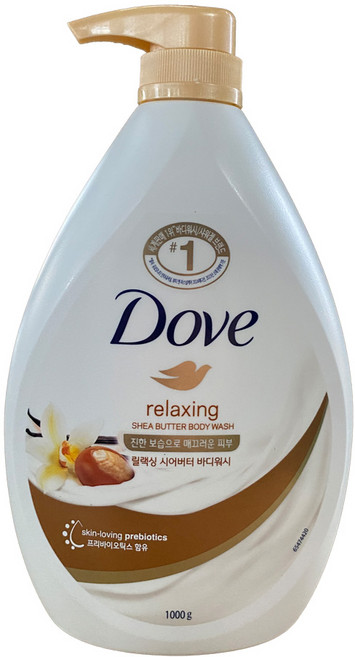 도브 릴랙싱 시어버터 바디워시, 1kg, 2개