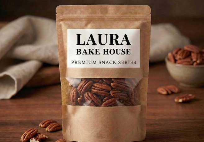 로라베이크하우스 구운피칸 수제 세척 갓 견과류 무염 볶은 볶음 햇 피칸 130g, 1개