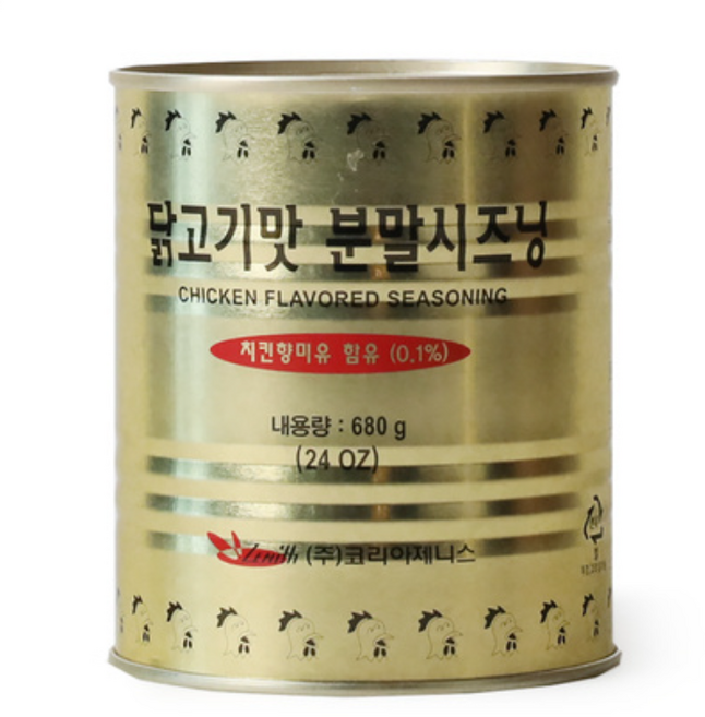 [코리아제니스] 닭고기맛 분말시즈닝, 680g, 29개