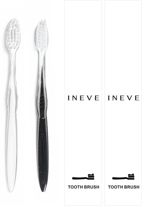 이니브 클래식 일회용 칫솔 호텔 숙박업소 및 여행용 칫솔, 1개, 1000개입