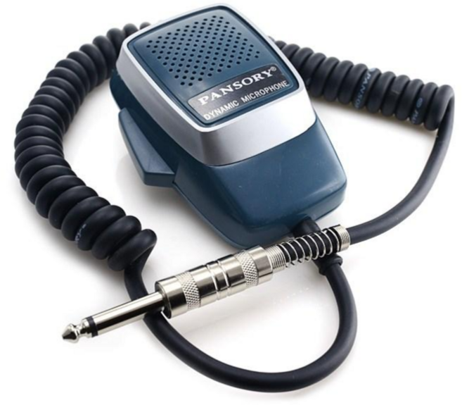 판소리 카마이크 DM-500A 차량용 선박용 비상용 55플러그 주먹마이크 Pansory Dynamic Microphone, 1개