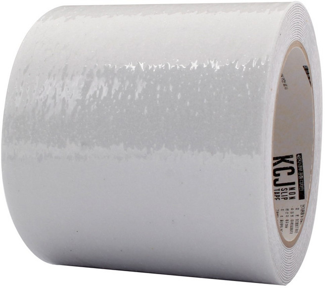 KCJ 미끄럼방지 테이프 논슬립 계단 패드 10cmX5m, 투명, 1개