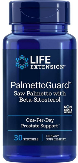 라이프익스텐션 팔메토가드 쏘팔메토 베타-시토스테롤 소프트젤, 1개, 30정