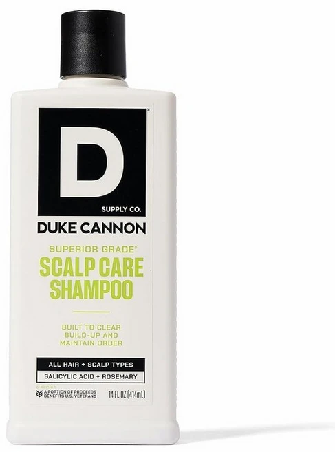 Duke Cannon Tropic Drift 2-in-1 남성용 헤어 워시 - 신선한 헤어 및 두피 - 샴푸 및 컨디셔너 414ml(14온스) 하이드레이팅 포뮬러, Salicylic Acid and Rosemary, 14 Fl Oz (Pack of 1), 1 - 쿠팡