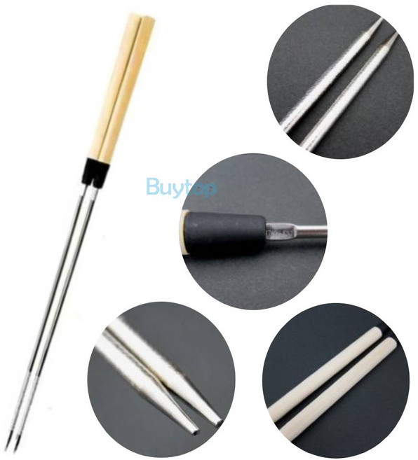 아이자와공방 스텐 파스타젓가락 튀김젓가락, 1개, 단일