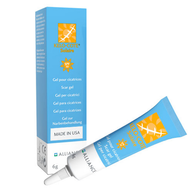 [세종메딕스] 켈로코트 솔레어 자외선 차단 겔 흉터 화상 연고, 6g, 1개