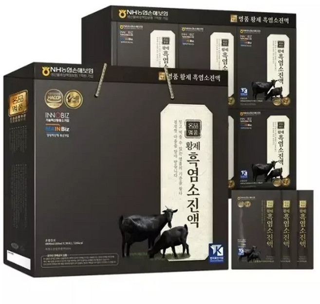 명품 황제 흑염소 진액 60ml (30포), 30개