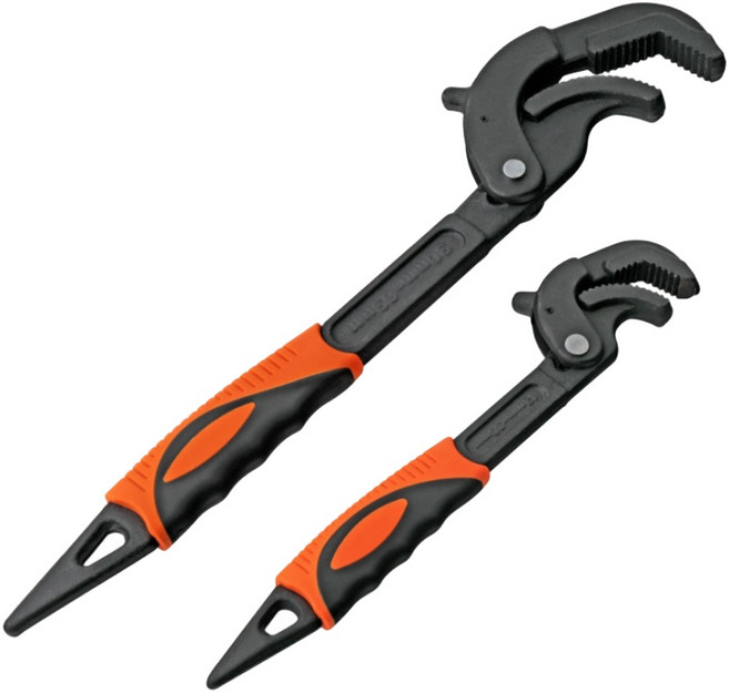 진주바다 매직렌치 만능렌치 파이프 스패너, 만능렌치 대형 14인치 (27~63mm), 1개