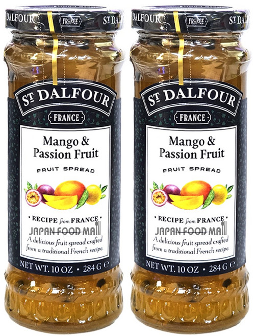 샹달프 망고 앤 패션프룻잼, 284g, 2개