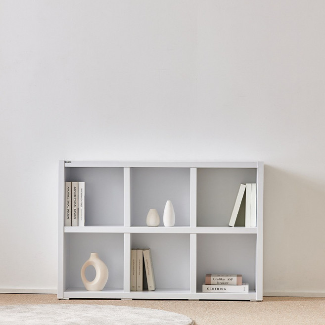 동서가구 피츠 엘 36T 1200 2단 책장 책꽂이 수납장 DF925074, 올화이트