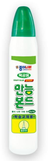 종이나라 학습교재용 목공용 만능본드 40g 12개포장 기능성풀, 1박스
