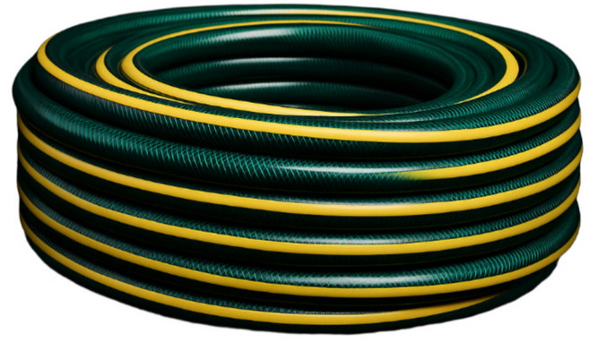 꼬이지 않는 고강도 편사 호스 물호스 신축성 내경 두께2.4mm 그린, 내경16mm