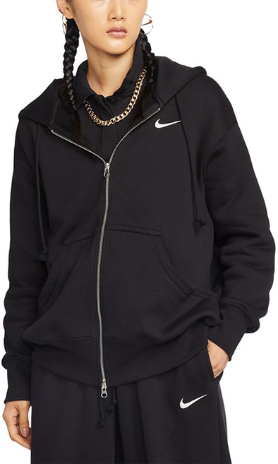 NIKE 女 NSW PHNX FLC FZ OS HOODIE 運動外套