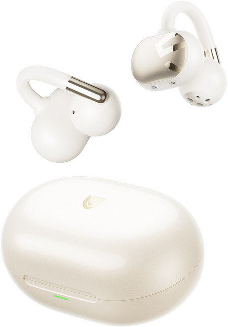 사운드피츠 Clip1 오픈형 이어클립 블루투스 무선이어폰 돌비오디오 LDAC Hi-Res 클립1, Beige