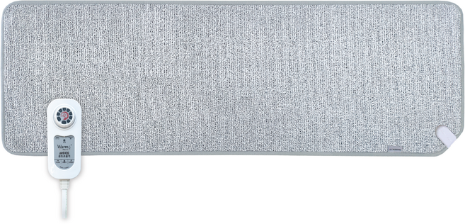 워밍업 러그 전기매트 탄소매트 쇼파 침대 거실 전기장판, 연그레이, 1) 50x150cm