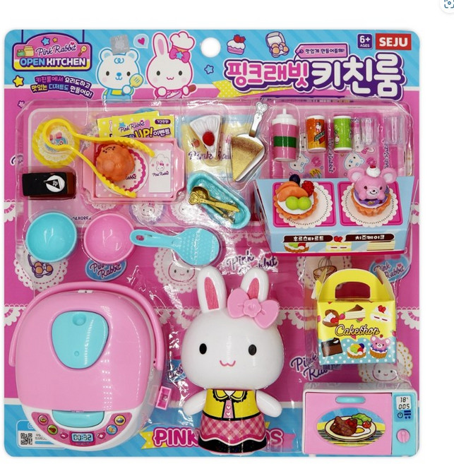 세주 핑크래빗 키친룸, 1개, 단품