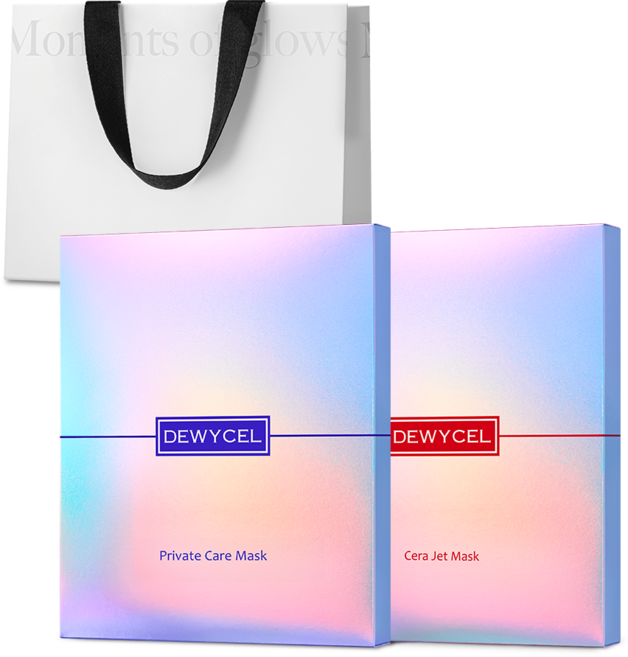 듀이셀 VVIP 고영양수분광채 프라이빗케어 5주분 + 세라젯 마스크팩 5주분 기획 세트, 1개, 10개입