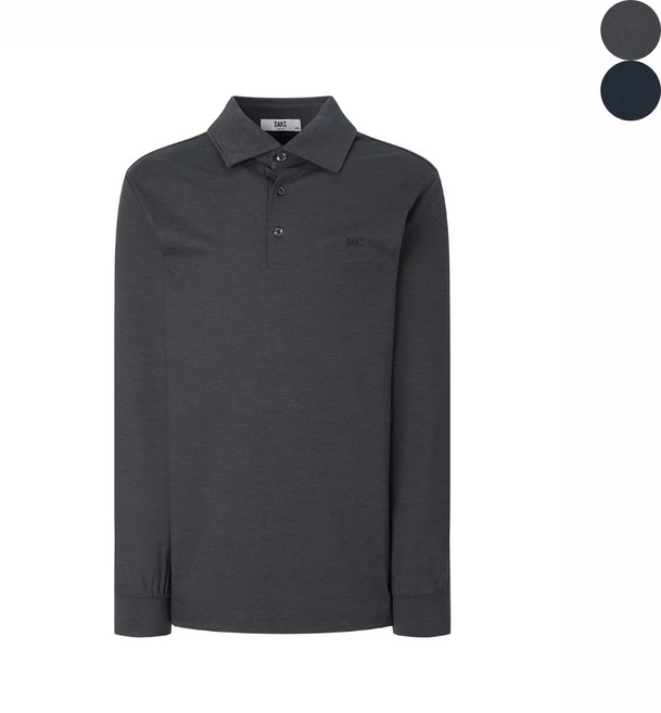 닥스 남성 로고자수 긴팔 카라티셔츠 의류 중년