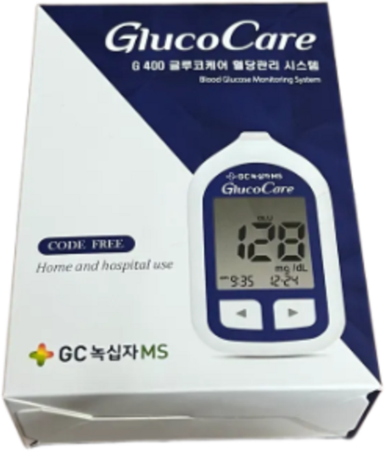 GC녹십자MS 글루코케어 혈당계 당뇨 체크 측정기, 1개