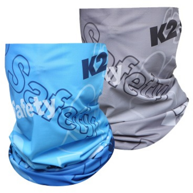 K2 케이투세이프티 아이스 멀티스카프 IUA19901 자외선차단 스포츠마스크, 그레이, 1개