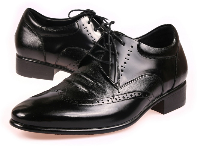 5센치 키높이 남자옥스퍼드 블랙신사화 정장 96-LS-36