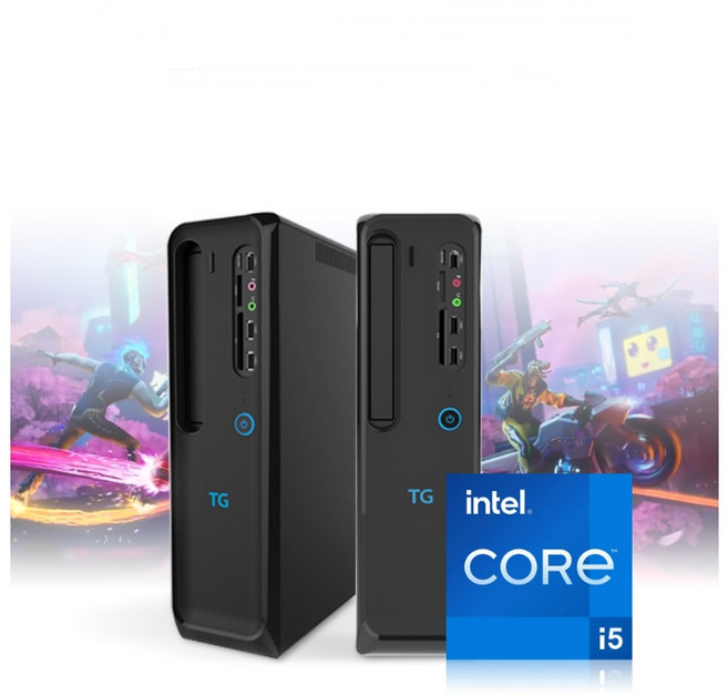 TG삼보 슬림 PC DG375 i5-10400 16/250GB Win11 중고 데스크탑K, 32GB, 1TB, 32GB