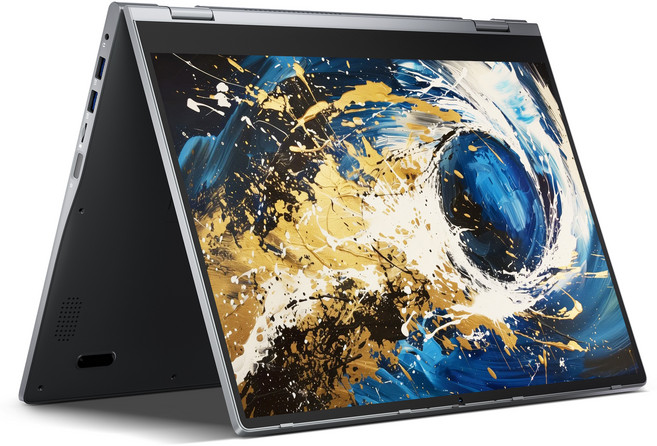 JUMPER 노트북 2-in-1 16인치 접이식 터치스크린 N5095 프로세서 128GB SSD 4GB RAM 지문인식 WiFi6 Windows 11 home, JUMPER J1 SEUN2051, WIN11 Home, 회색